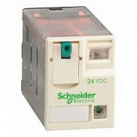Реле 3 CO светодиод 24В постоянного тока | код. RXM3AB2BD | Schneider Electric